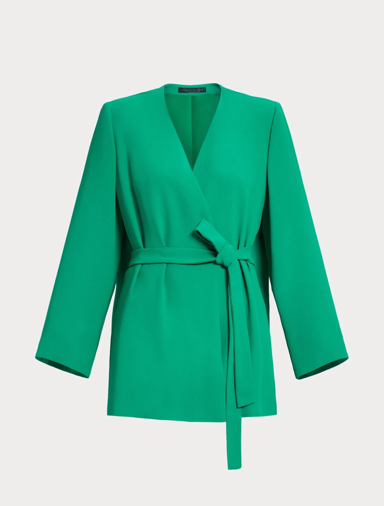 Giacca in crêpe envers satin