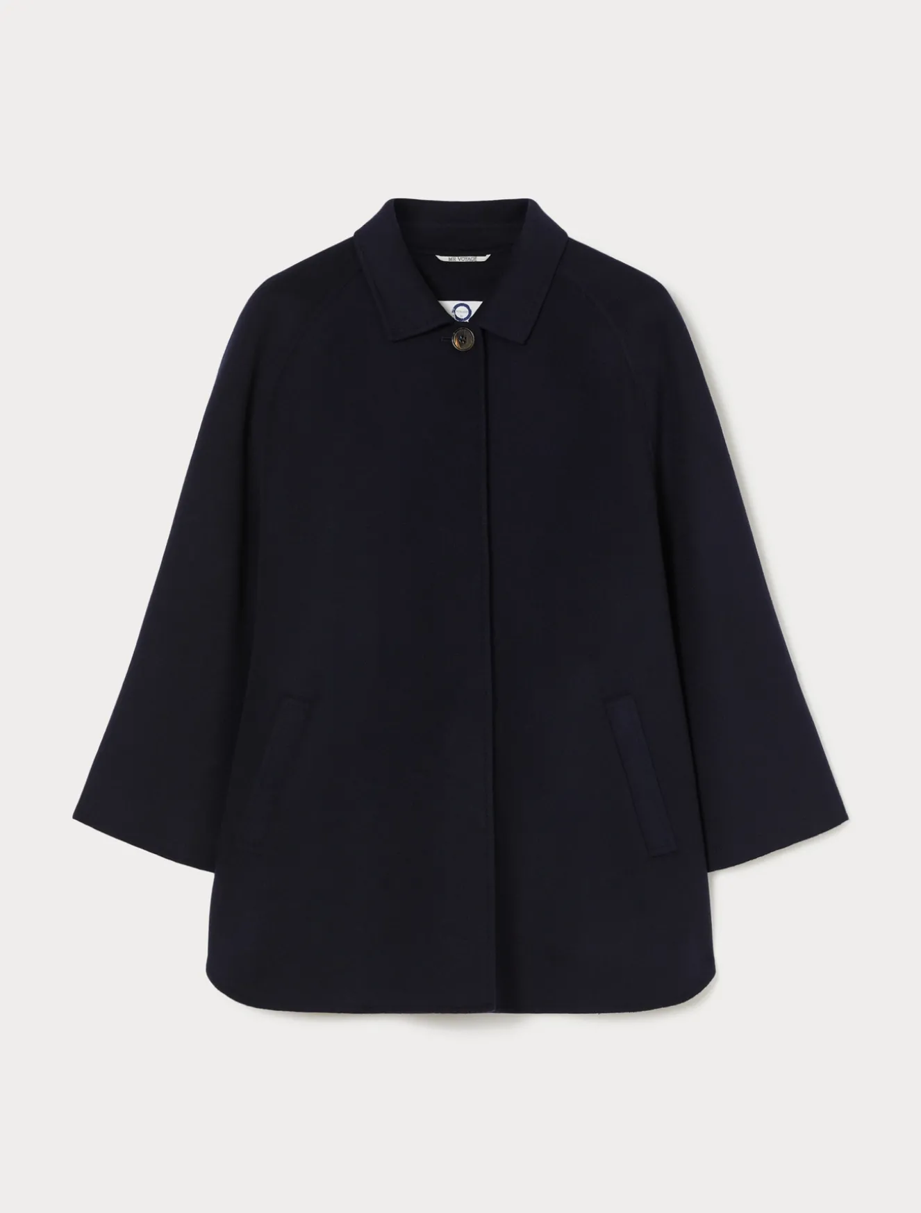 Giacca in double di lana e cachemire