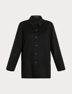 Giacca in drap di lana