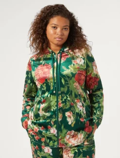 Giacca in jersey velluto