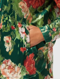 Giacca in jersey velluto