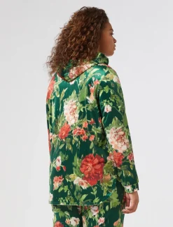 Giacca in jersey velluto