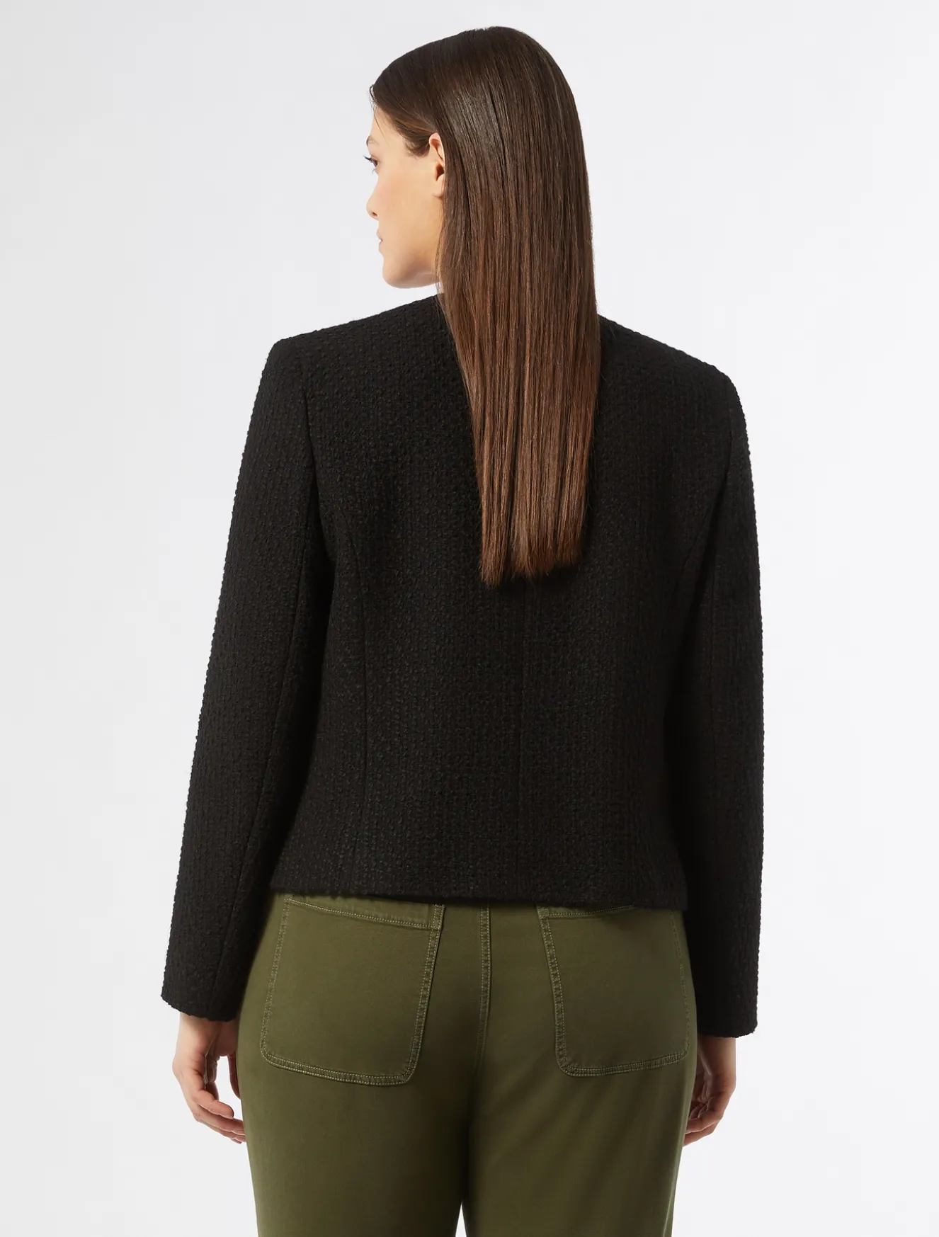 Giacca in tessuto ammagliato