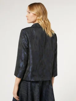 Giacca in tessuto jacquard