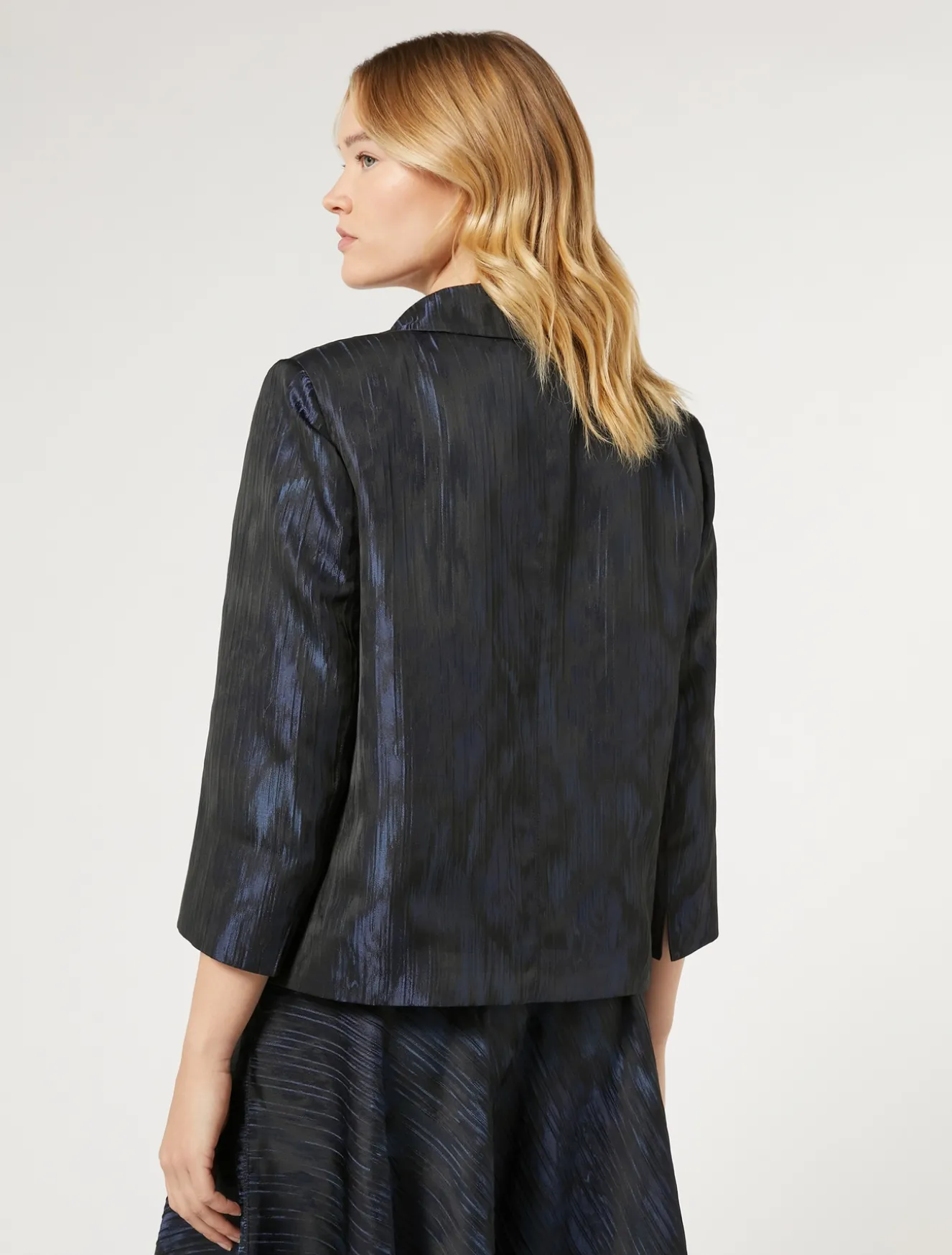 Giacca in tessuto jacquard