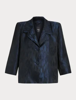 Giacca in tessuto jacquard