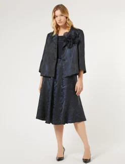 Giacca in tessuto jacquard