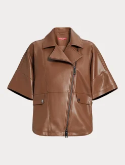 Giacca in tessuto spalmato