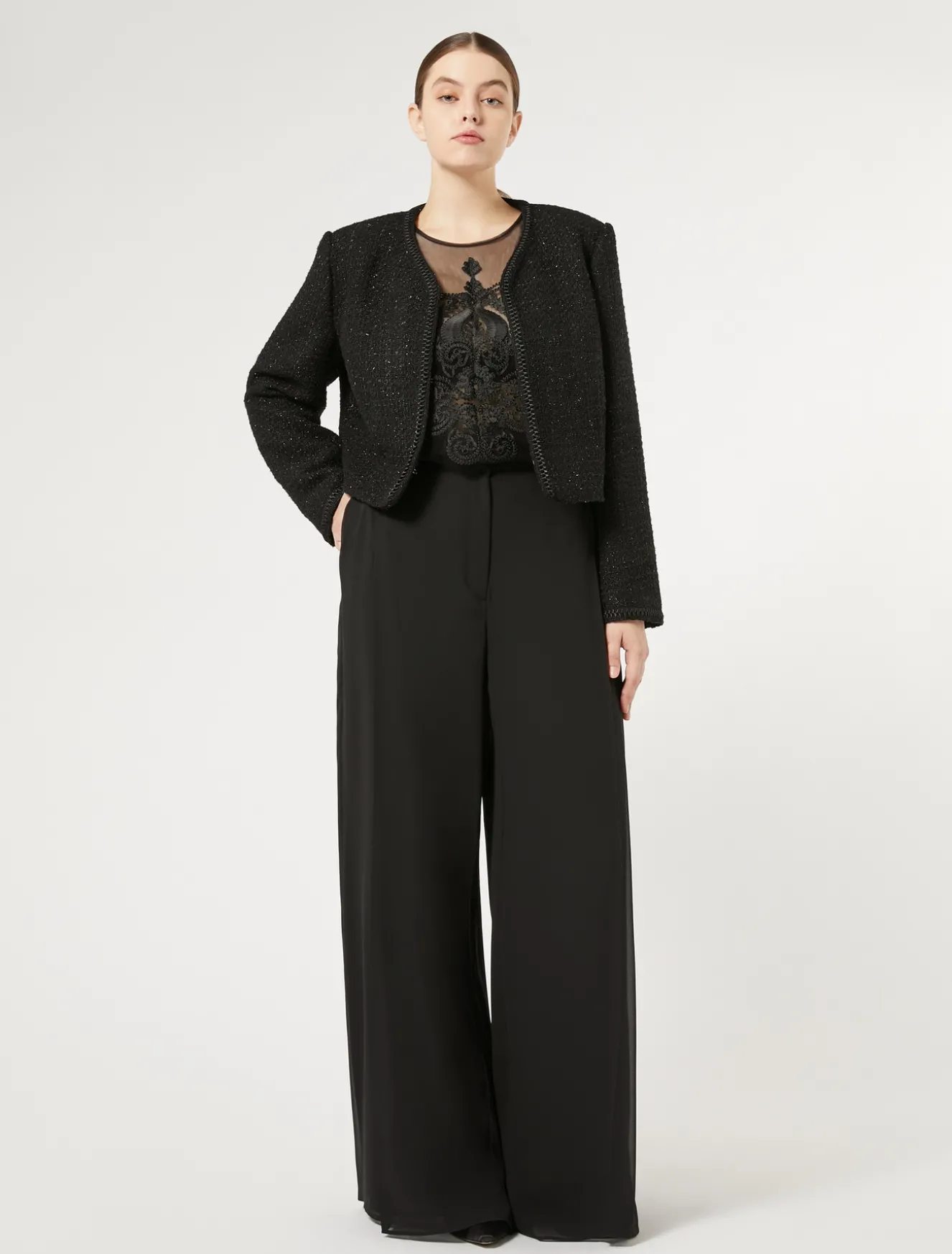 Giacca in tinto filo