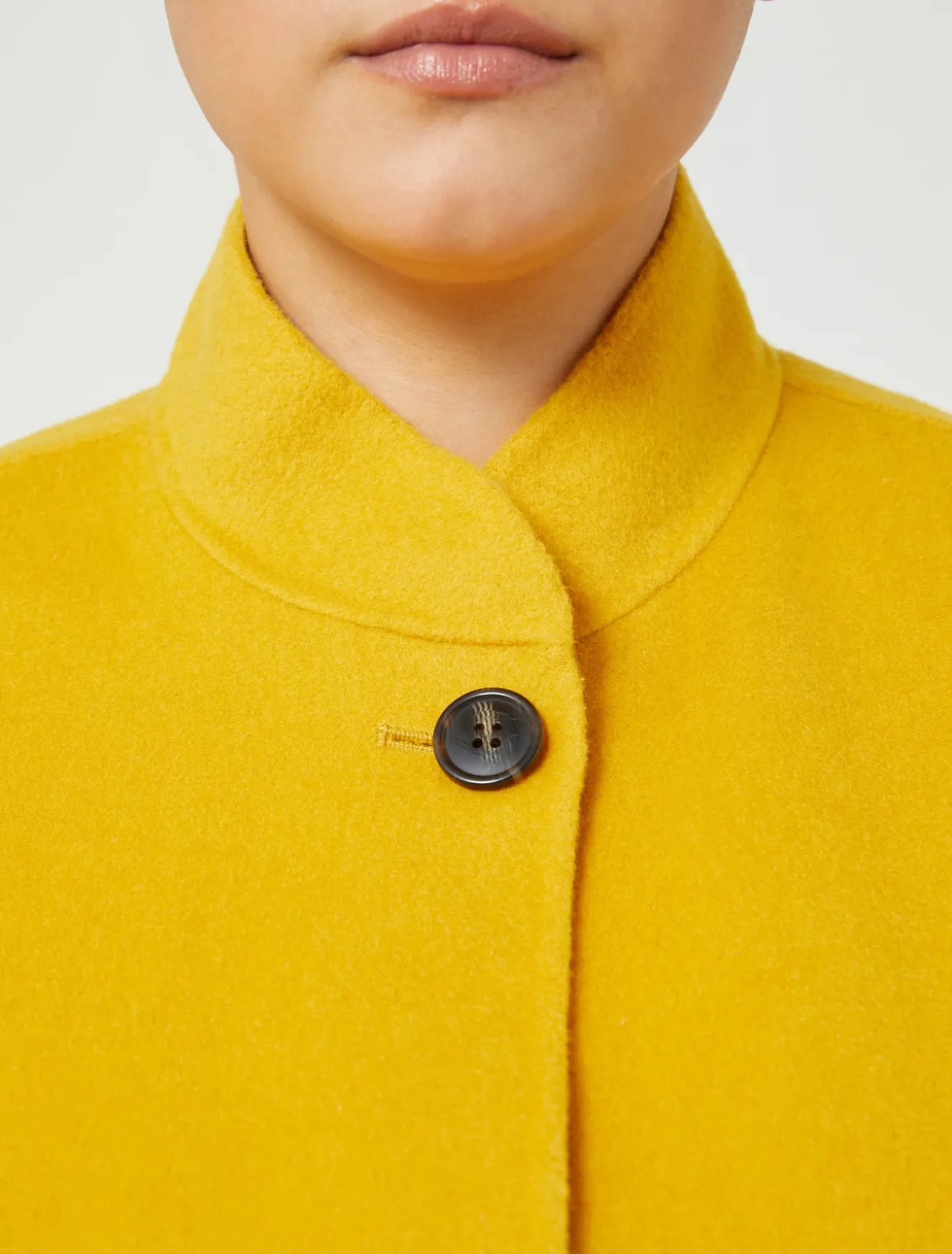 Giaccone in double di lana