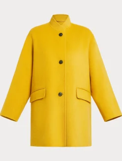 Giaccone in double di lana