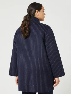 Giaccone in double di lana