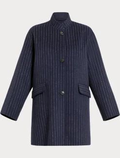 Giaccone in double di lana