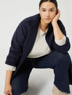 Giaccone in double di lana