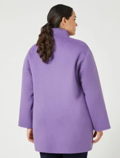 Giaccone in double di lana