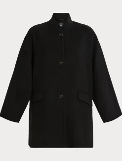 Giaccone in double di lana