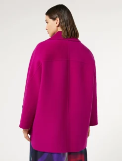 Giaccone in double di lana