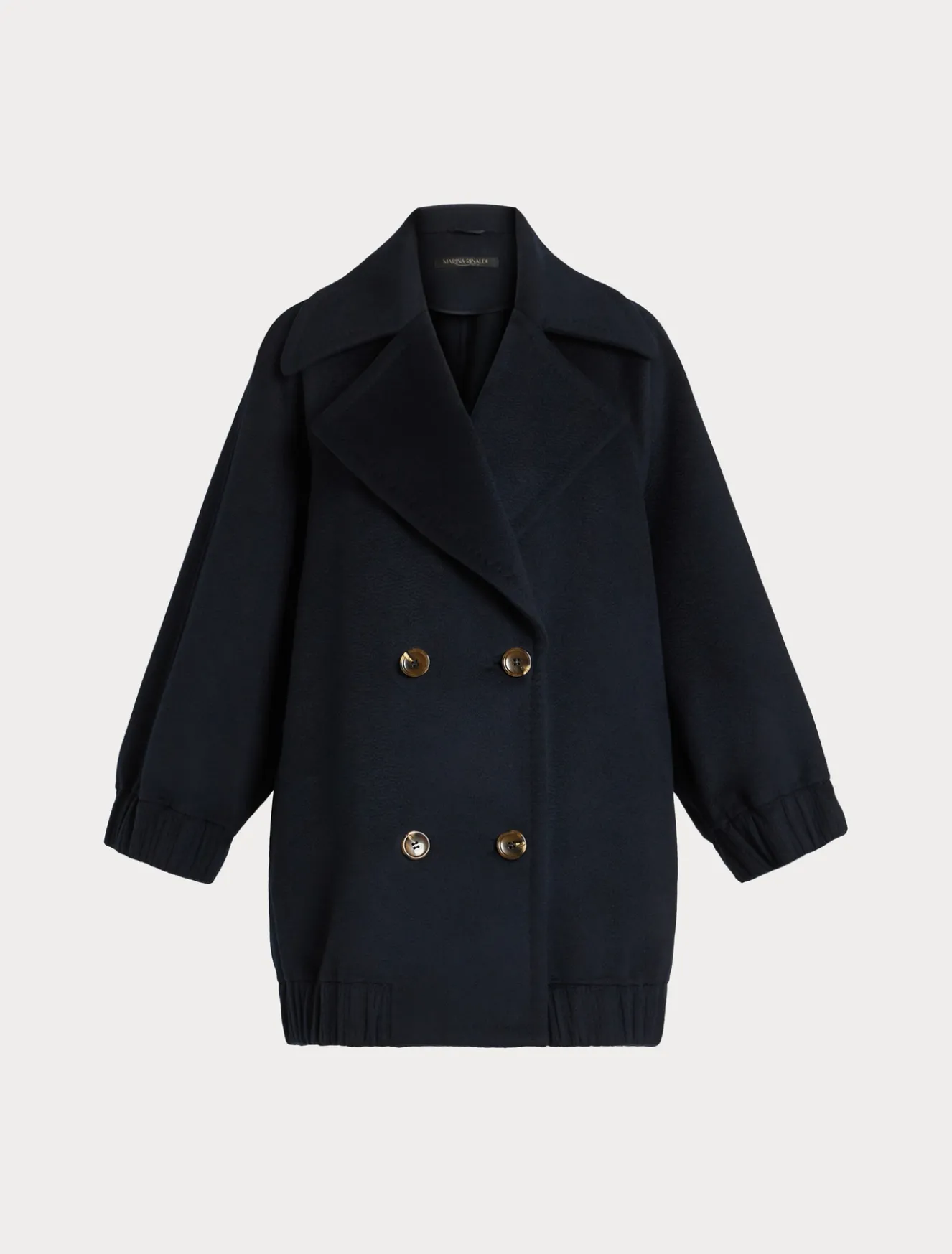 Giaccone in double di lana