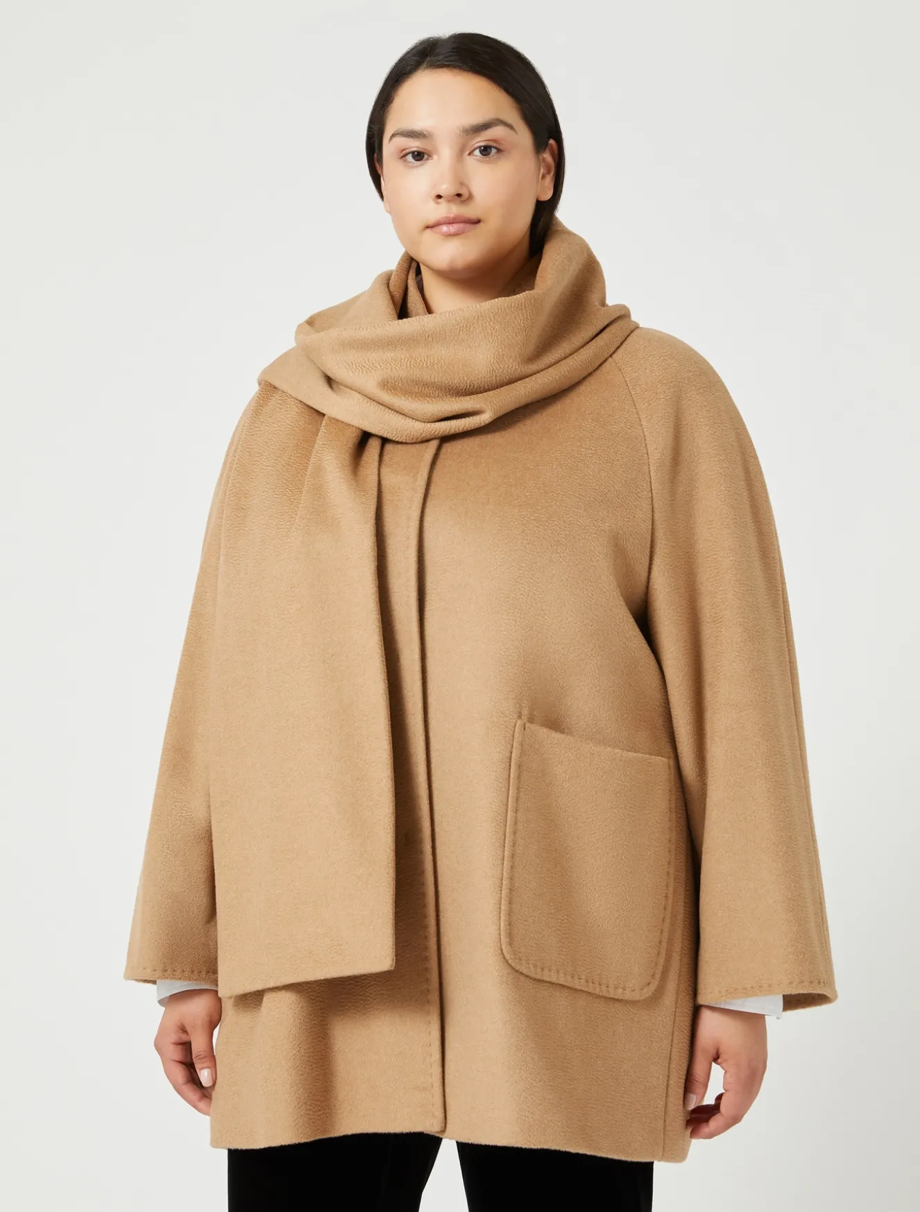 Giaccone in drap di lana