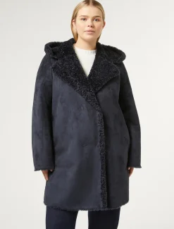 Giaccone reversibile effetto montone