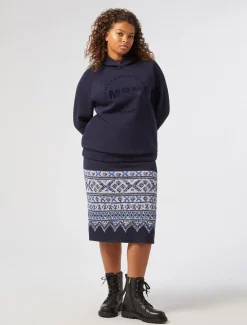 Gonna in jersey jacquard