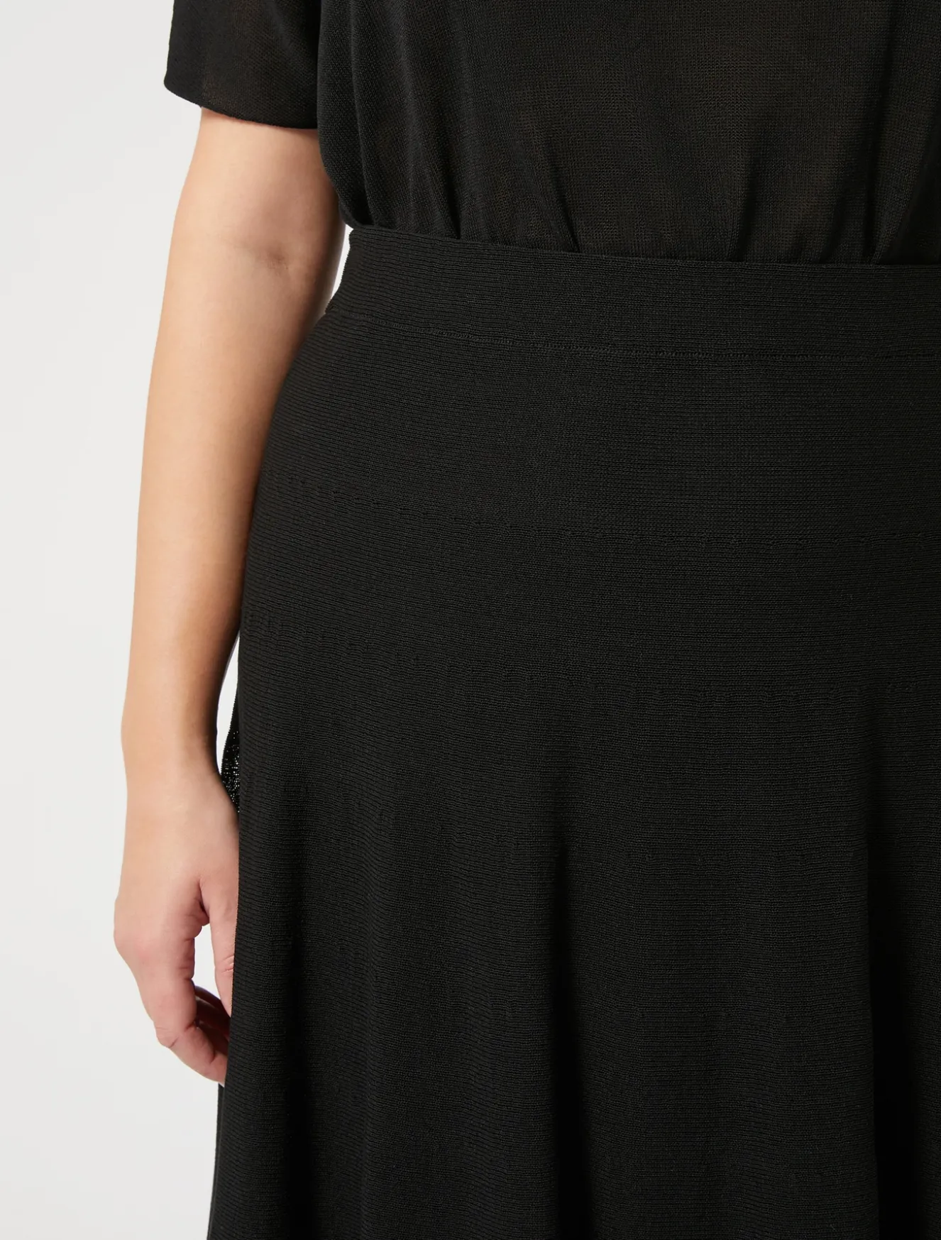 Gonna in maglia crêpe