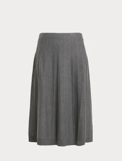 Gonna in misto lana merino