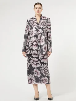 Gonna in paillettes e raso