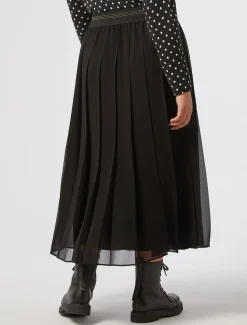 Gonna lunga in georgette