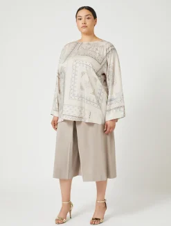 Gonna pantalone in velluto