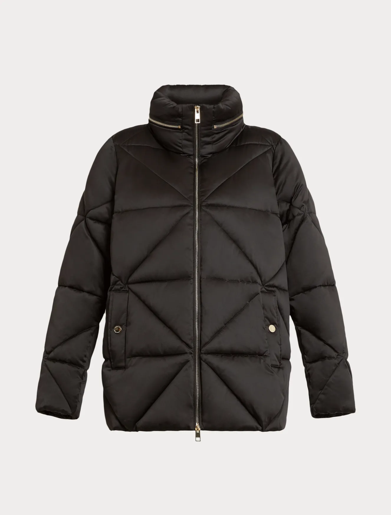 Imbottito corto in raso antigoccia