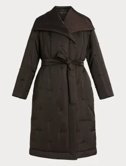 Imbottito in raso ricamato