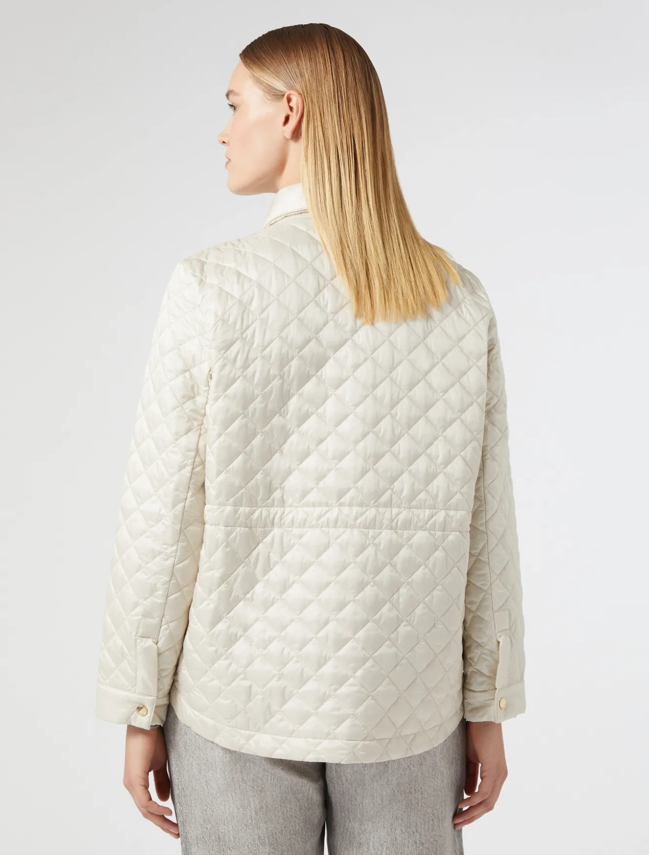 Imbottito in tela di nylon cangiante