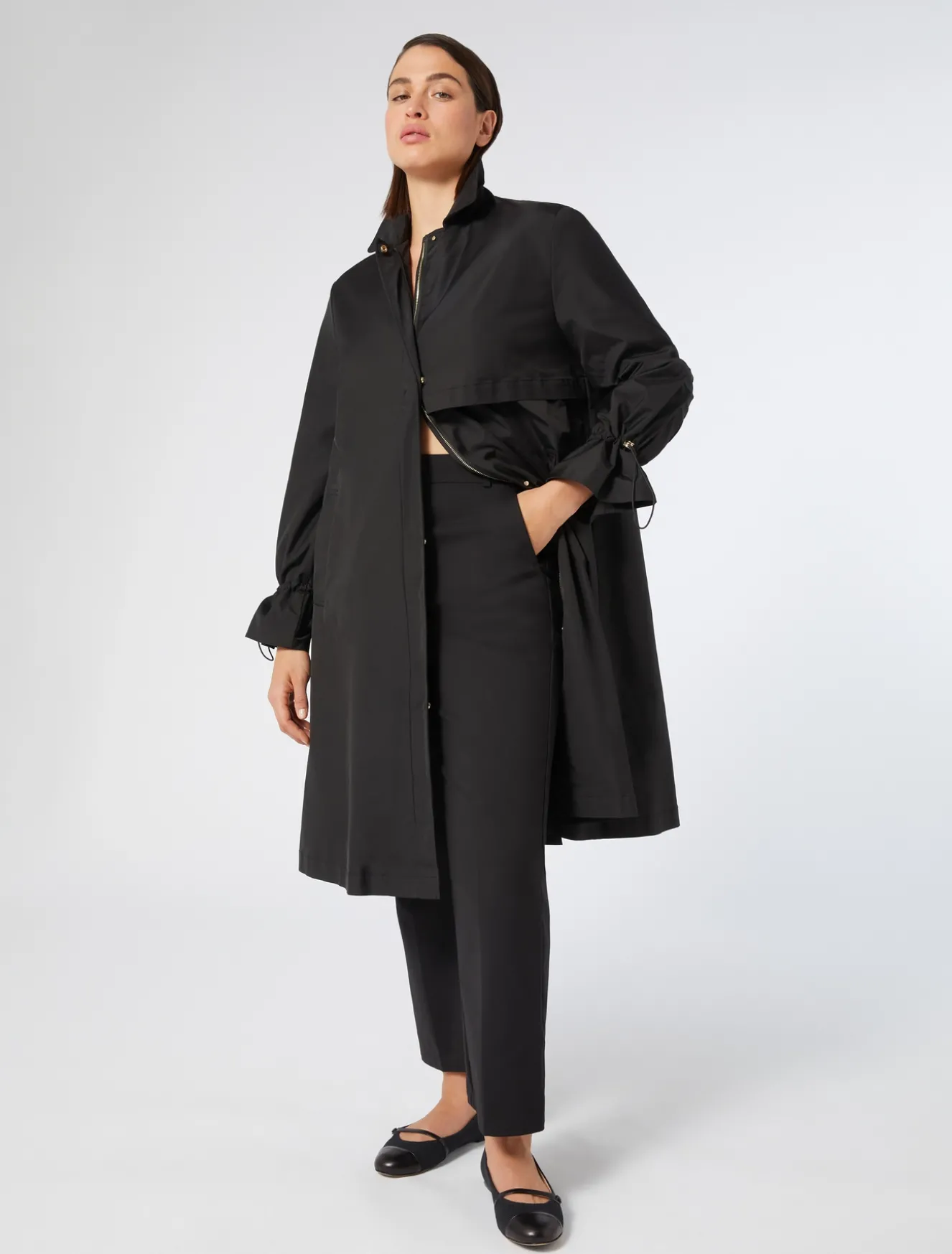 Impermeabile in microtwill antigoccia