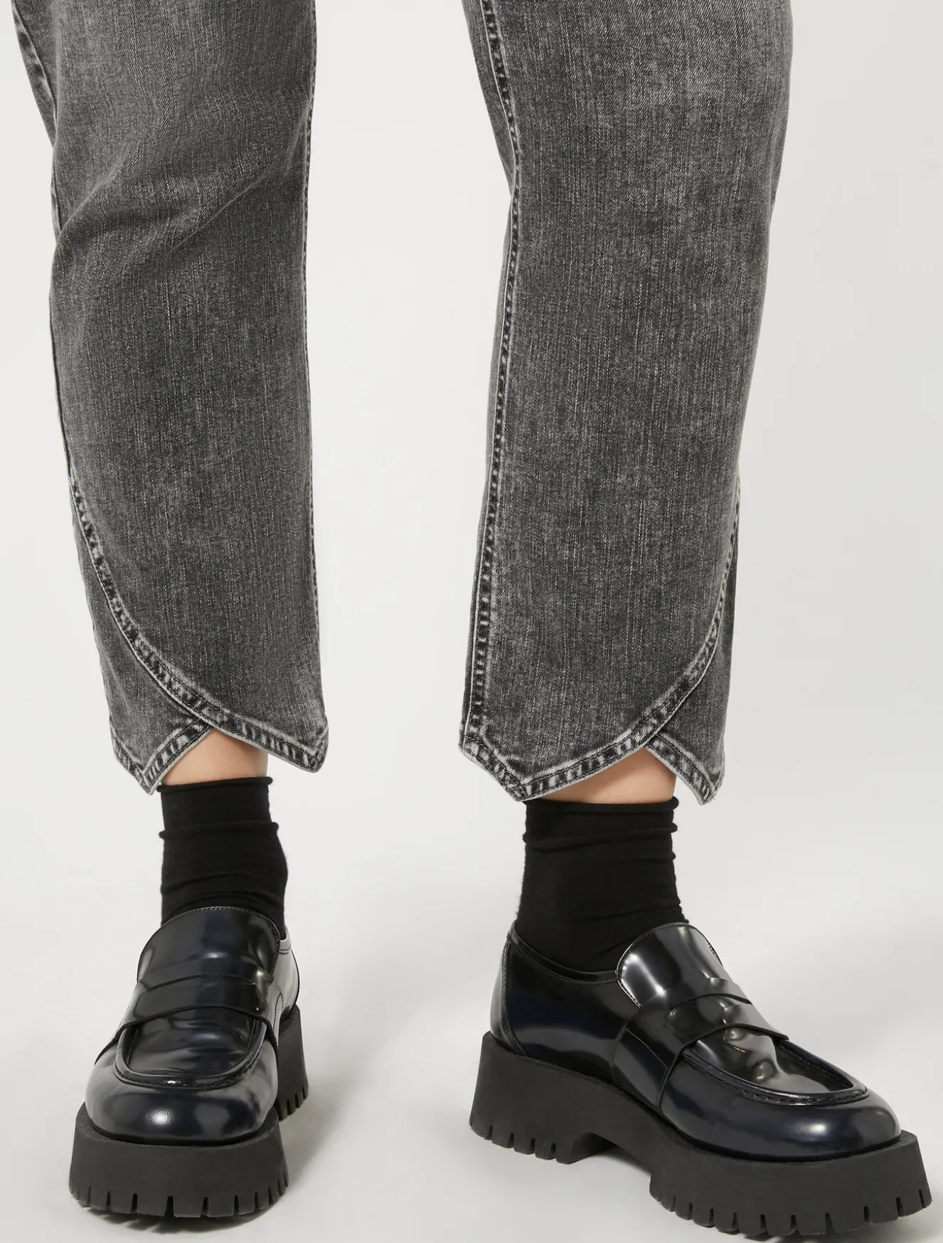 Jeans in denim di cotone