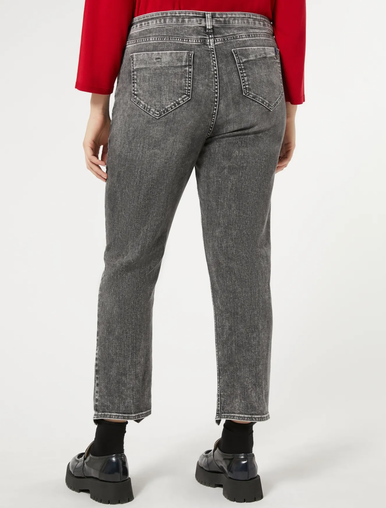 Jeans in denim di cotone