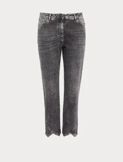 Jeans in denim di cotone