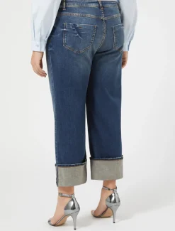 Jeans in denim di cotone