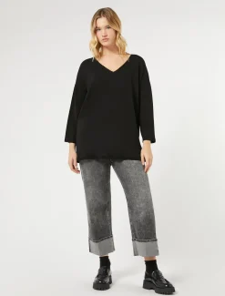 Jeans in denim di cotone