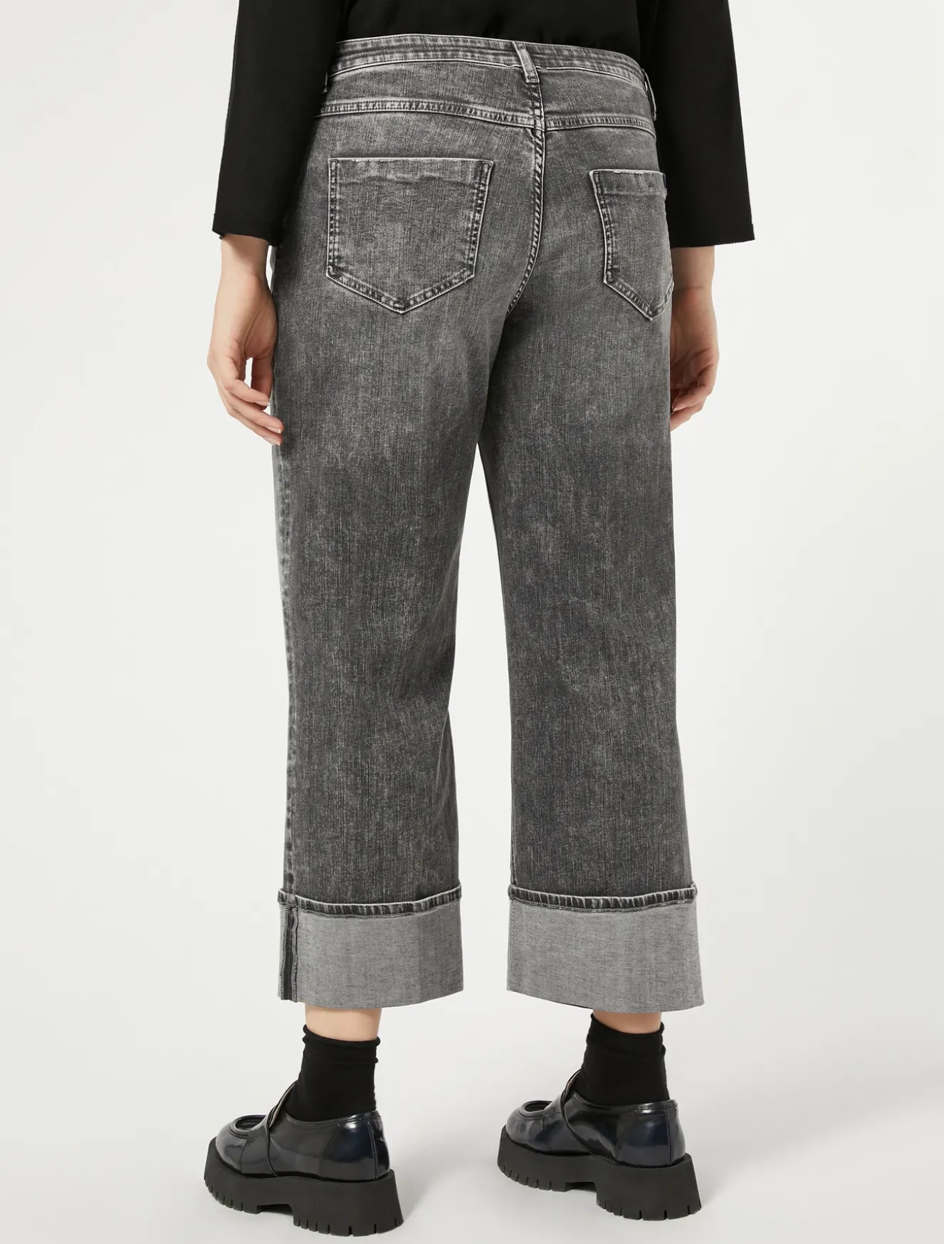 Jeans in denim di cotone