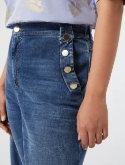 Jeans in denim di cotone