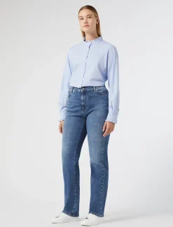 Jeans in denim di cotone