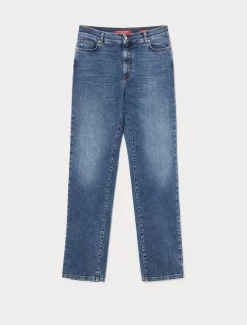Jeans in denim di cotone