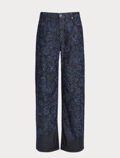 Jeans in denim laserato