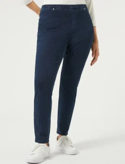 Jeans leggings fit in jersey denim