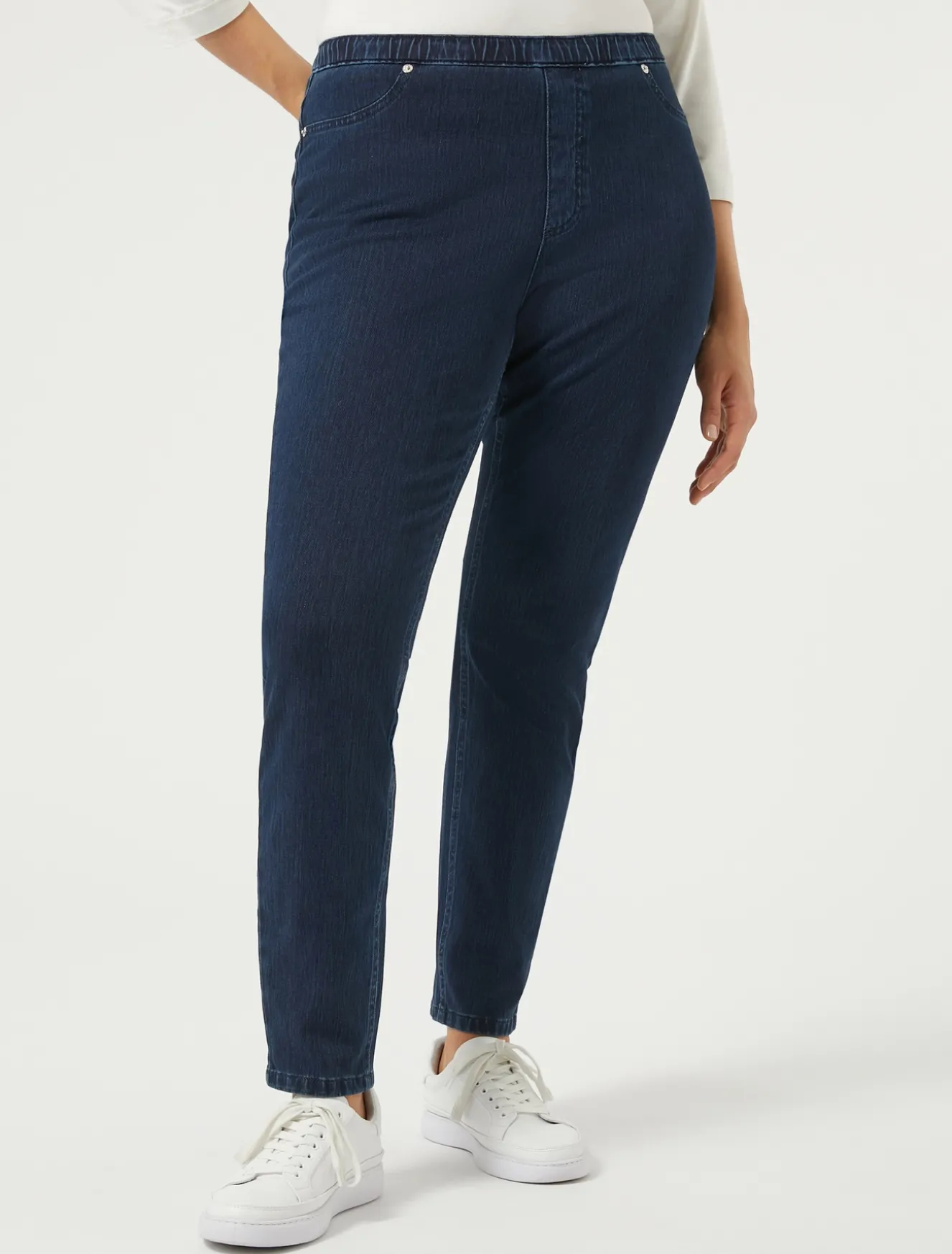 Jeans leggings fit in jersey denim