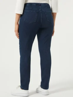 Jeans leggings fit in jersey denim