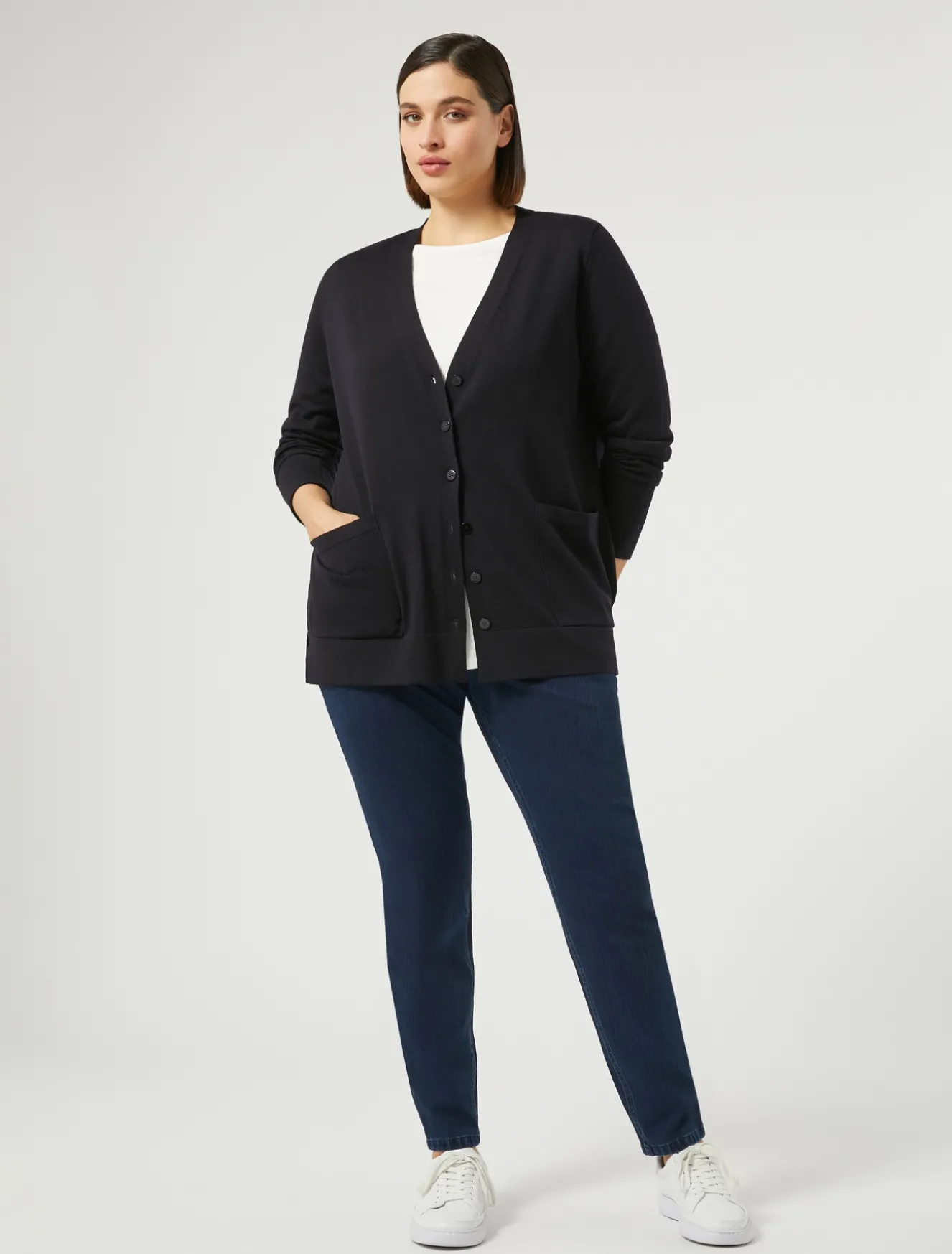 Jeans leggings fit in jersey denim