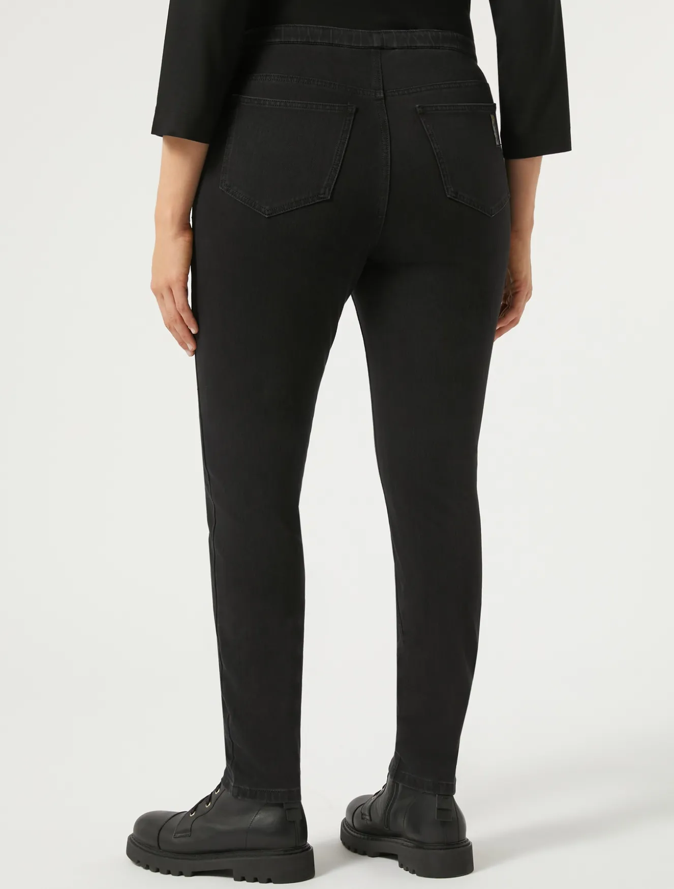 Jeans leggings fit in jersey denim