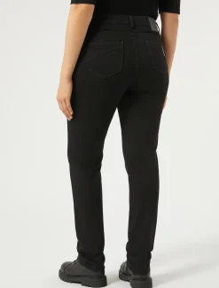 Jeans Wonder fit in denim compatto